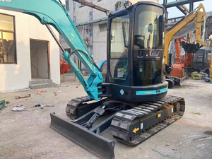 Mini-excavatrice d'occasion Kobelco SK55SR 5,16 tonnes, moteur et pompe fabriqués au Japon avec emballage d'origine, prix bas - Product Image 5