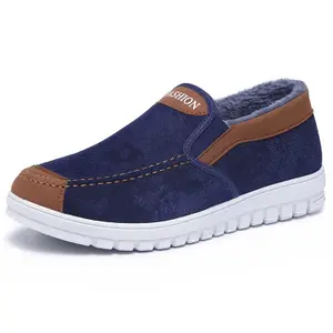 Chaussures en coton pour homme, velours épais, tissu vieux Beijing, vente en gros, bottes chaudes, printemps 2020