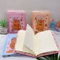 20pc Kawaii Capybara Unzip Notebook A6 Niedliches tragbares Notizbuch Tagebuch Planer Briefpapier Geschenk Schul bedarf Entwicklungs spielzeug