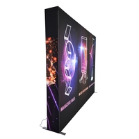 Boîte à lumière publicitaire personnalisée basse consommation SEG tissu sans cadre rétro-éclairé cadre en aluminium affiche lumière signe boîte toile de fond