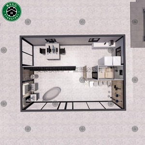 Maison Modulaire Préfabriquée en Conteneur pour l'Exposition de Produits de Salle de Bain Intégrés, Installation Rapide, Vente Directe Usine - Product Image 6