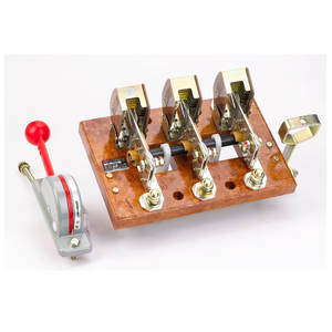 Interrupteur à couteaux Delixi HD13BX monophasé 200/triphasé 400 volts, disjoncteur 1000, plaque en verre, feuille adhésive, basse tension - Product Image 3