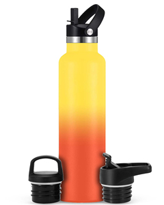 Nouvelle tasse <span class=keywords><strong>thermos</strong></span> portable de 34 oz à petite ouverture, double paroi, en acier inoxydable 304, avec couvercle, idéale pour l'extérieur - Product Image 2