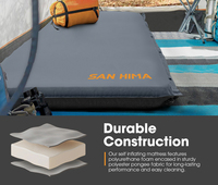 Matelas pneumatique de camping SAN HIMA, matelas auto-gonflable, tapis de tente auto-gonflant, coussin de couchage, tapis gonflable de camping