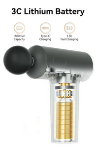 Taschengroße <span class=keywords><strong>Mini</strong></span>-Faszienmassagepistole für Tiefengewebe-Muskelentspannung, kompakte Reise-Massagepistole als Bürogeschenk - Product Image 3