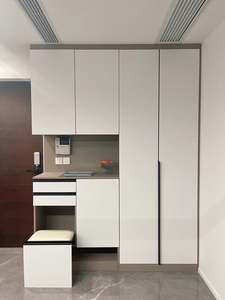 Meuble à chaussures en bois au design moderne, en bois massif, taille personnalisée, meubles de salon pour la maison, l'hôtel, respectueux de l'environnement - Product Image 4