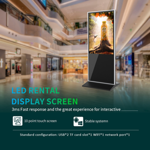 4K 55 inch màn hình cảm ứng kỹ thuật số biển trong nhà tầng thường vụ quảng cáo Player cho khách sạn bán lẻ trung tâm mua sắm thang máy - Product Image 6