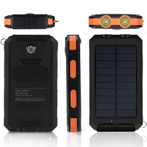 Tendance Vente Chaude Nouveaux Produits Portable Étanche Double USB Chargeur de Téléphone <span class=keywords><strong>Mobile</strong></span> Banque D'énergie Solaire - Product Image 4