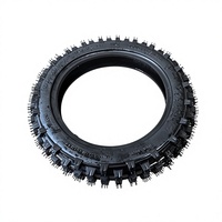 Pneus à chambre à air radiaux tout-terrain 80/100-12 pour moto, épaissis, à valve droite, à profil profond haute performance