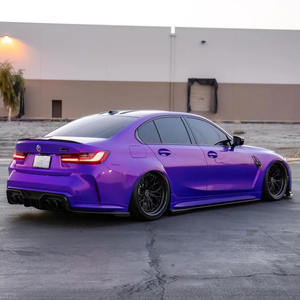 Matériau de qualité supérieure 1.52*15m Explosion violet TPU voiture Wrap vinyle Film auto-cicatrisant Auto Body Wrap haute brillance voiture couleur TPU PPF - Product Image 6