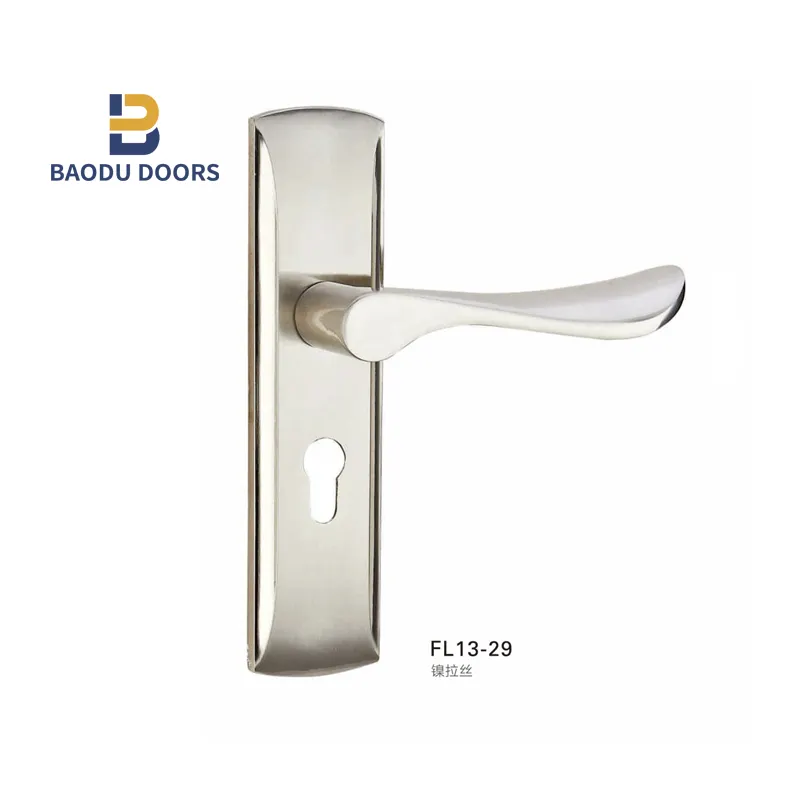 modern unique door lever handles with lock interior doors handle popular in all over the world