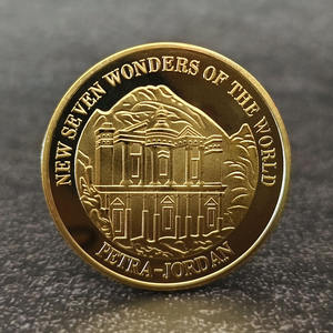 Nueva Moneda Conmemorativa de las Siete Maravillas del Mundo, Recuerdo de Metal Chapado en Oro, Obsequio Coleccionable de Perú, Grandes Edificios - Product Image 4
