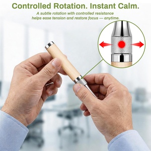 Anxiety Relief Wooden Steel Quit <b>Smoking</b> Stick Breathwork Aromatherapy Relaxation Deep Breathing - Product Image 6