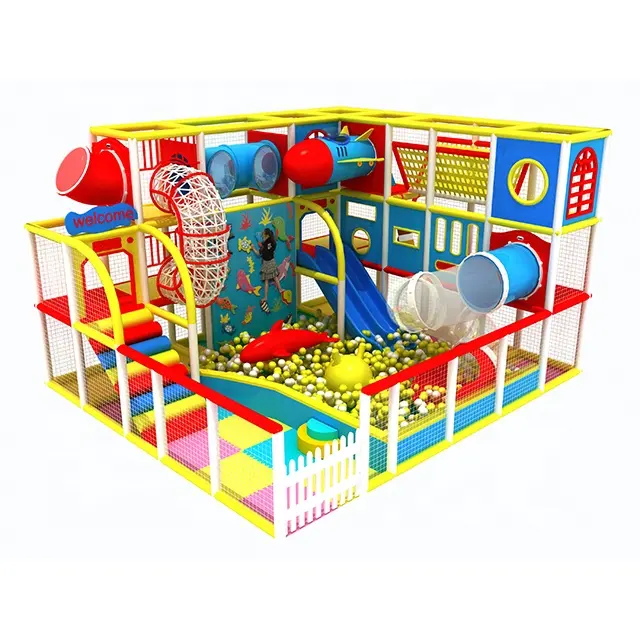 Children Happy Play Party Center Indoor Playground Equipment Kids Playground Indoor