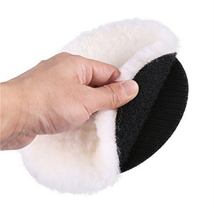 Disques de polissage auto-adhésifs en laine pure, 3-7 pouces, doux, pour le detailing automobile, la céramique, le verre et les meubles - Product Image 2