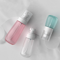 Mini flacon pulvérisateur vide pour sac à main – Facile à transporter – Flacon distributeur pour cosmétiques, maquillage, nettoyant, brume fixatrice d'hydratation