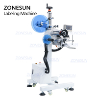 ZONESUN ZS-TB851 Autocollant Table Automatique Plat Machine D'étiquetage Pour Livre Plaque Carton Boîte