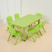 幼儿园家具，儿童塑料桌椅创意，教育，鼓励互动学习