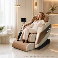 Fauteuil de massage Shiatsu 4D à gravité zéro pour usage domestique, avec massage des pieds, de haute qualité et à prix abordable, vente en gros par l'usine Leercon