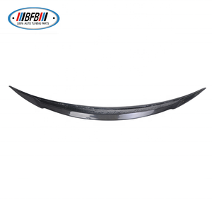 Pièces automobiles, spoiler de pare-chocs arrière pour <span class=keywords><strong>Tesla</strong></span> <span class=keywords><strong>Model</strong></span> S 2013-2018, spoiler en fibre de carbone style A - Product Image 3