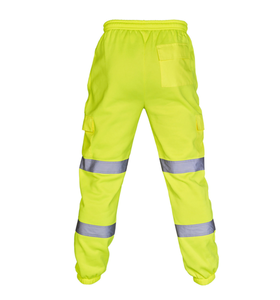 Nouvelles salopettes décontractées pour hommes avec bandes réfléchissantes argentées, collection automne-hiver, pour le commerce extérieur - Product Image 2