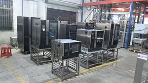 Cpvkry Thương Mại 4-Khay Thép Không Gỉ Giá Thông Minh Điện Phổ Hơi Nước Lò Nướng Cho Bánh Sử Dụng Nướng Lò - Product Image 5