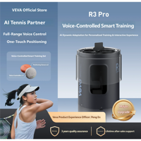 Machine à balles de tennis portable, équipement intelligent en ABS avec contrôle par application pour l'entraînement