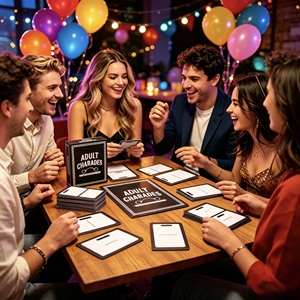 8 jeux de société interactifs classiques en option, jeux de cartes de devinettes hilarants, jeux de société multijoueurs pour les soirées - Product Image 2