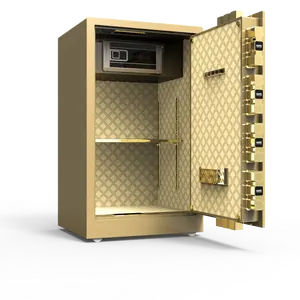 Steel Money Deposit Security Electronic Digital Hotel Safe Box Locker With LCD Display