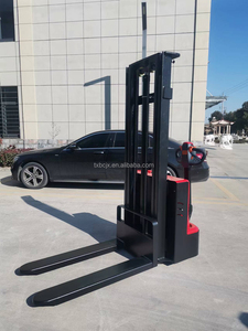Alta Qualidade Totalmente Alimentado Drive Empilhador De Paletes Elétrico 1 Ton 1.5 Ton 1.6-6 Meter Walkie Levantamento para Armazéns - Product Image 5