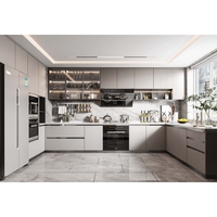 Conçu pour s'adapter aux armoires de cuisine avec des configurations personnalisées et un grand espace de rangement pour les zones de cuisson modernes à domicile