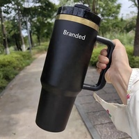 Vaso Térmico de Acero Inoxidable 304 de Doble Pared, 40 oz, con Logotipo Personalizado, Color Sólido, para Café, Mantiene el Calor por 12 h y el Frío por 24 h, Venta al por Mayor