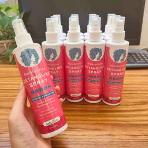 Kondisioner Rambut Afro Kids Private Label Hydrating <span class=keywords><strong>Anti</strong></span> <span class=keywords><strong>Frizz</strong></span> Knot Leave-in Detangle Spray Mist untuk Rambut Bebas Kusut - Product Image 2
