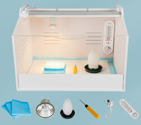 Incubateur à œufs Weiqian, outils pour poulailler, boîte de chauffage et de refroidissement entièrement automatique, chauffage pour cailles, tortues, hérissons, couveuse