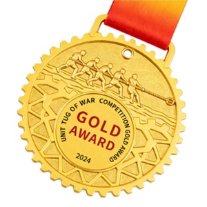 Medallas Personalizadas de Esmalte Suave en Oro, Plata y Bronce; Medallas Deportivas Metálicas con Acabado OEM/ODM; Fabricante Ofrece Diseño Gratuito - Product Image 1