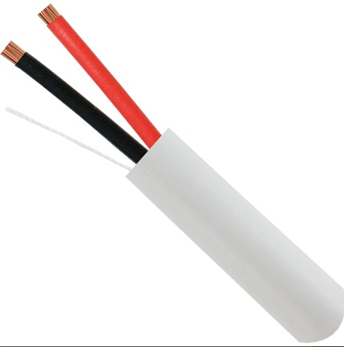 Cable de altavoz CL2P CL3P de cobre sin oxígeno, 2 conductores de alta gama, 2 núcleos, 16AWG, CL2