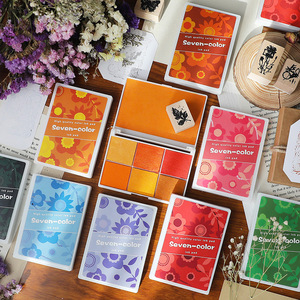 7 couleurs artisanat <span class=keywords><strong>tampon</strong></span> <span class=keywords><strong>encreur</strong></span> timbres bricolage arc-en-ciel doigt <span class=keywords><strong>tampon</strong></span> <span class=keywords><strong>encreur</strong></span> pour enfants empreinte digitale <span class=keywords><strong>dessin</strong></span> petit bois <span class=keywords><strong>tampon</strong></span> en caoutchouc - Product Image 3