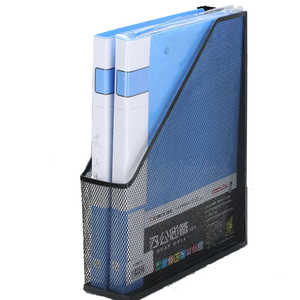 Yalian Metal <strong>Magazine</strong> Rack and Document Organizer for Home Office or School Desktop Supplies Storage <strong>Folder</strong> - Product Image 1