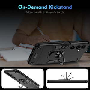 Funda Protectora para Teléfono Móvil Blade V80 Max, Diseño Animal Magnético para Coche 360 Warrior A54 para Motorola/Poco - Product Image 3