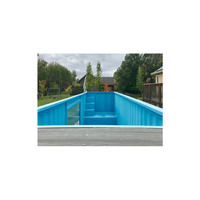 Piscine flottante de thermomètre de flotteur d'adulte une personne de construction de taille olympique pour extérieur