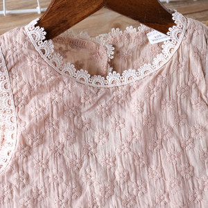 Vestido de Encaje Rosa para Niña de 2 Años, Estilo Princesa, para Boda, Verano, Disponible en Stock, Económico, Europeo - Product Image 3