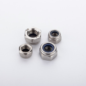Tuercas de Seguridad Hexagonales de Acero al Carbono con Recubrimiento de Zinc DIN985 Anti-aflojamiento - Product Image 5