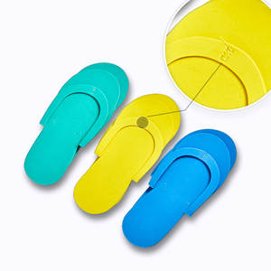 Pantofole per Pedicure in schiuma usa e getta sandali scarpe <span class=keywords><strong>infradito</strong></span> sfuse per gli ospiti pantofole per Spa da cucire per ragazze - Product Image 2