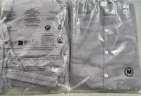 Ensemble Minimaliste Homme en Lin Tissé : Chemise Manches Longues et Pantalon Large – Tenue Décontractée Printemps-Été pour la Plage – Vente en Gros Personnalisée