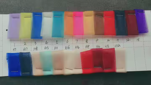 Tela de malla de tul de poliéster Multicolor 100% ignífuga y antiestática para <span class=keywords><strong>coches</strong></span>, cortinas, bolsos, vestidos de fieltro, para niñas - Product Image 5