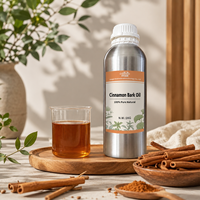 Huile Essentielle de Cannelle Pure à 100% Qualité Supérieure, Riche en Cinnamaldéhyde, Huile de Massage Aromathérapie Fraîche, Formule Cosmétique