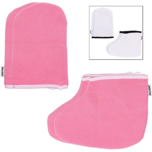 Gants et protège-pieds en cire de paraffine <span class=keywords><strong>pour</strong></span> soins des mains et des pieds, mitaines de traitement <span class=keywords><strong>pour</strong></span> bain de mains, couvre-pieds <span class=keywords><strong>pour</strong></span> <span class=keywords><strong>spa</strong></span> - Product Image 5