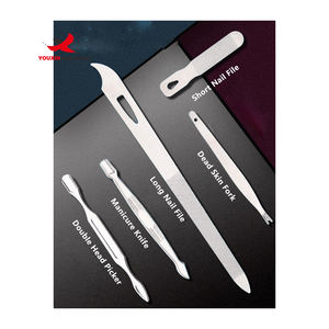 Kit de coupe-ongles professionnel en acier inoxydable, 19 pièces, outils de beauté, manucure, prix de gros, approvisionnement mixte - Product Image 4