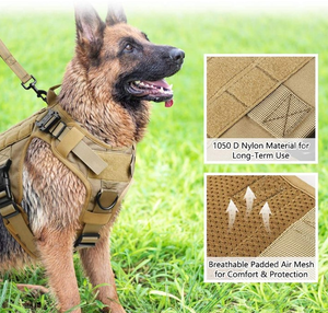 Arnés ajustable de entrenamiento para perros, chaleco táctico de caza, transpirable - Product Image 5