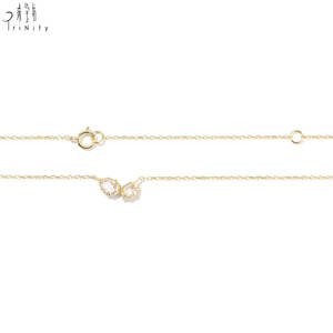 Collar Minimalista de Oro Sólido de 18K con Diamantes Naturales de Corte Rosa, Diseño Antiguo, Hecho a Mano, Joyería Fina, Muy Popular - Product Image 5